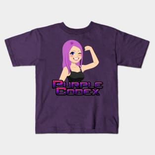 Purple Codex Purple Kids T-Shirt
